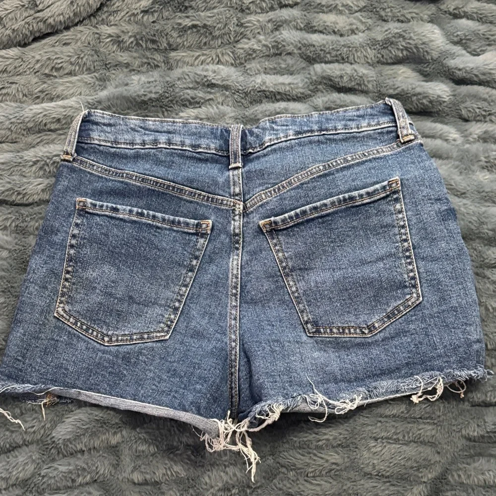 Old Navy Women's Distressed Blue Jean Shorts